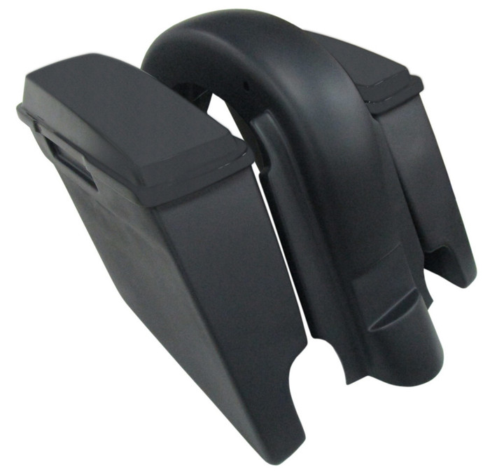 Extended Saddlebags/Lids & Fender Harley Davidson WITH Cutouts