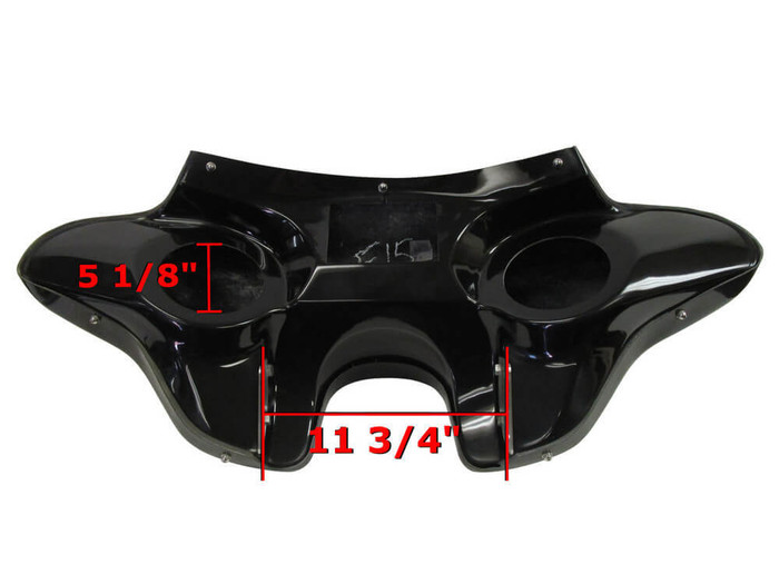Harley Softail Night Train Batwing with Measurements