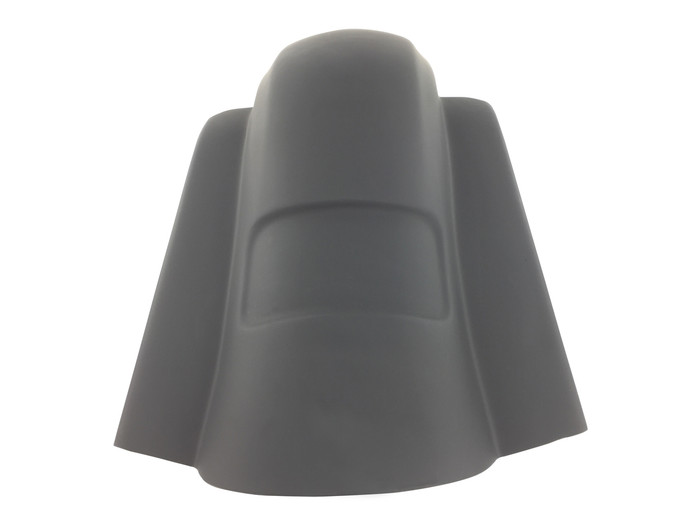Harley Rear Replacement Fender Stretched Fiberglass 2014-Present without Cutout Lower Side View