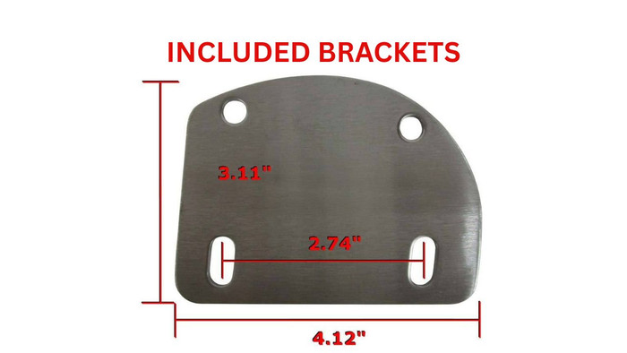 Harley Davidson Dyna Super Glide Batwing Fairing  Mount Bracket With Dimension 
