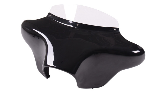 Kawasaki Vulcan 1500 Classic Batwing Fairing with outside view 