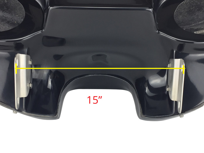 Suzuki Boulevard C50 Batwing Fairing mounting bracket measurment