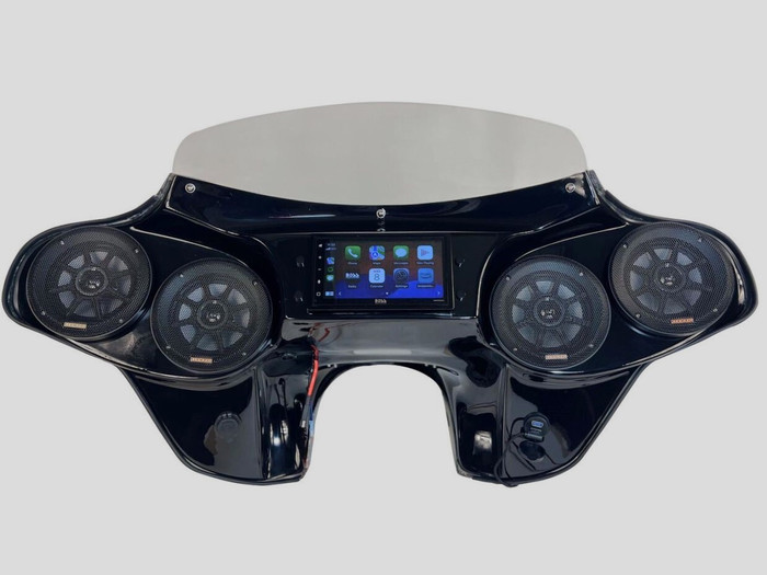 Suzuki Boulevard C50 Batwing Fairing outside  view angled