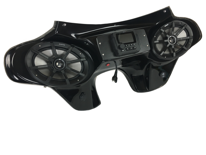 Harley Switchback Batwing Fairing inside view left angled