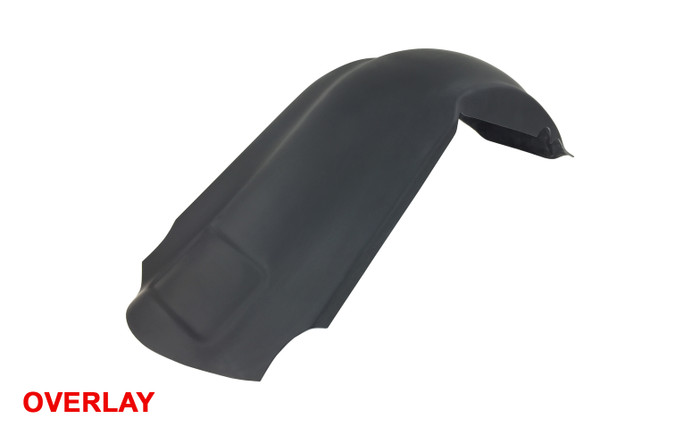 Harley Davidson Extended Stretched Rear Fender right angled Harley Davidson Extended Stretched Rear Fender right angled