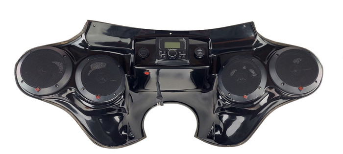 Suzuki M109 Batwing Fairing with Speakers and Stereo System