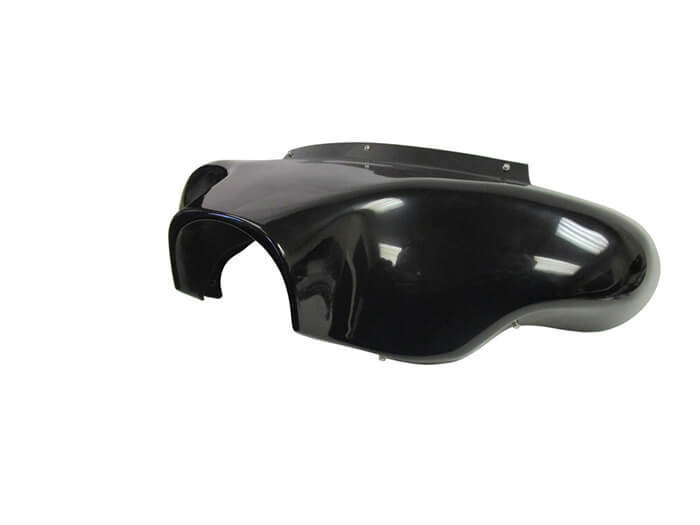Yamaha Batwing Fairing outside view right angled 