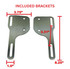 Kawasaki Vulcan 900 Classic and VN900 LT Motorcycle Batwing Fairing  brackets