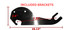Harley Softail Slim Batwing Fairing Bracket Dimension