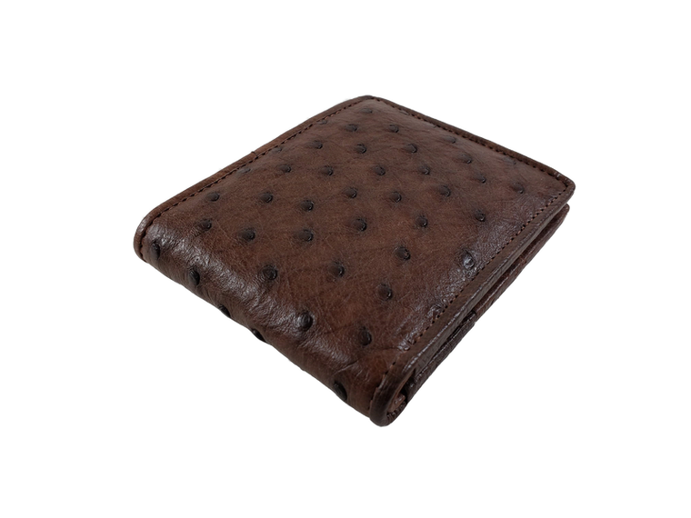 Ostrich Leather Wallet (Billfold)