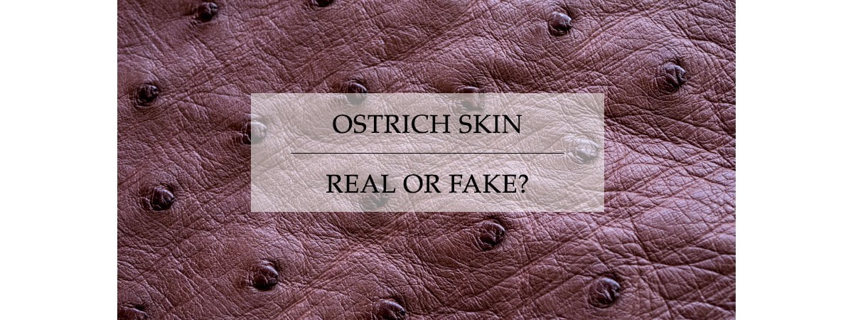 Ostrich Exotic Skin Leather Sale: How To Recognize The Genuine One -  BuyLeatherOnline