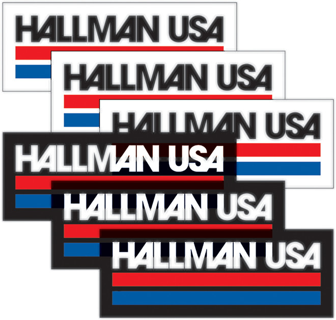 Thor Decal Sheet - Hallman USA - 6 Pack