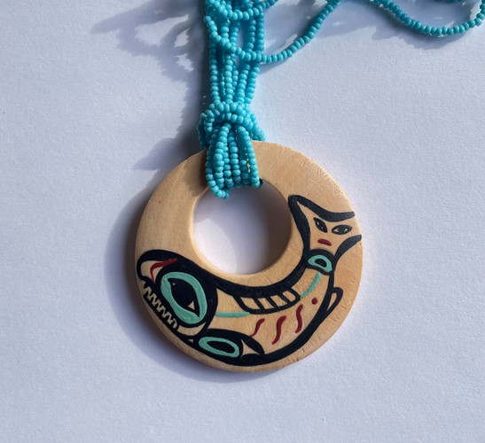 Salmon Crest Necklace