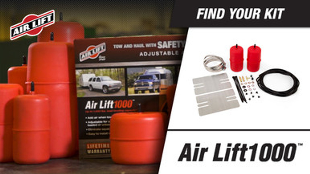 Air Lift 1000 エアサスペンションキット 60812 Air Lift 1000 Air Suspension Kit 並行輸入品 Air Lift 1000 Air Spring Kit - 60908 | Air Lift Company