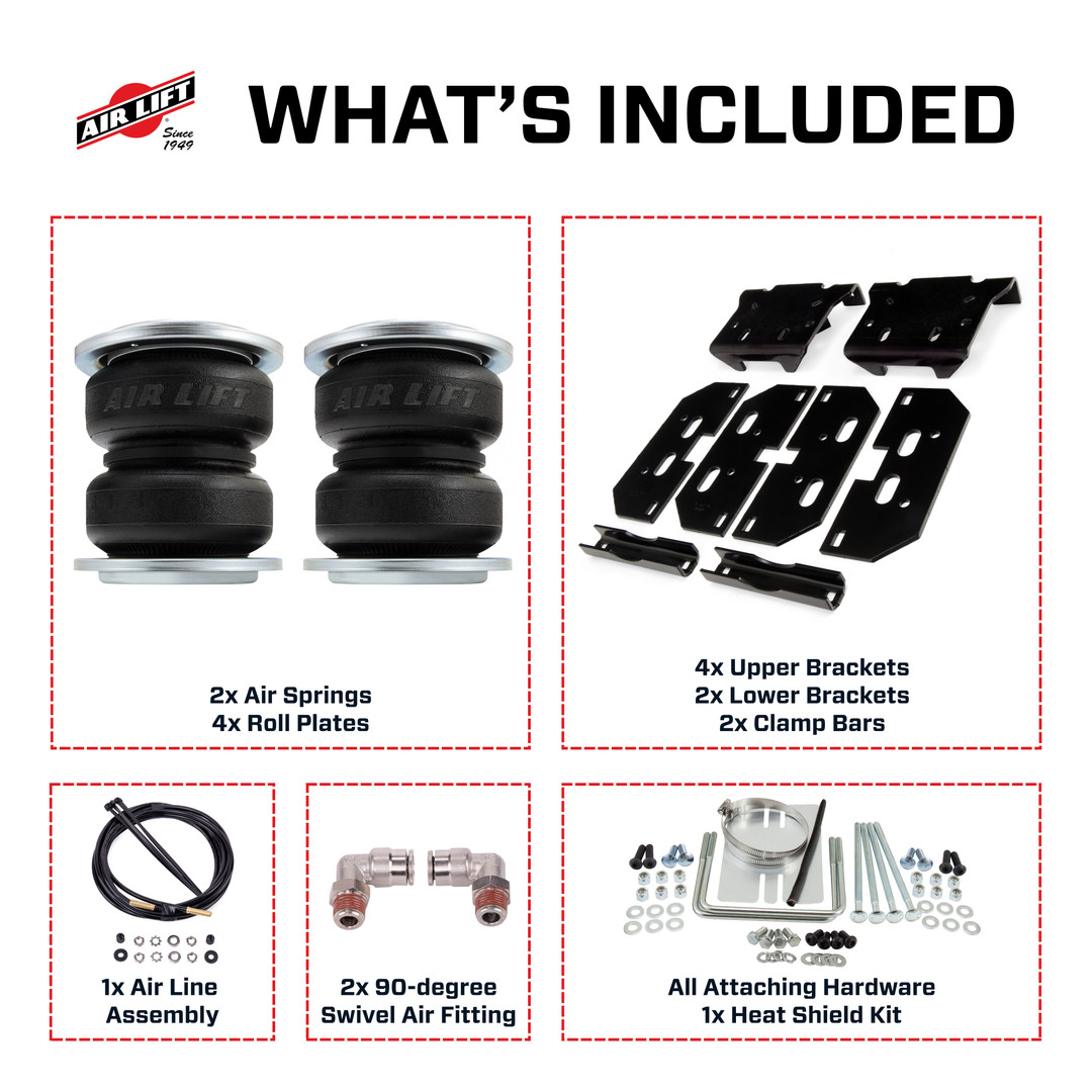 LoadLifter 5000 ProSeries Air Spring Kit - 77295 | Air Lift Company