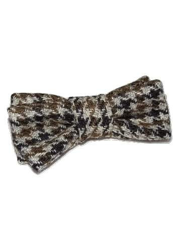 Grey Hunting Tweed Bowtie main image 1