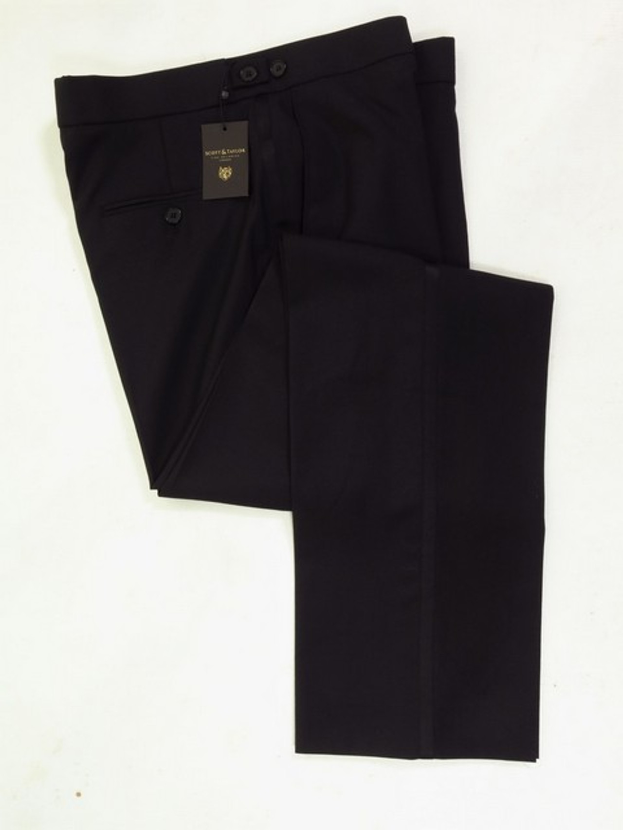 Men's Black Dinner Suit Tuxedo Trousers NEW £24.99 - Tweedmans