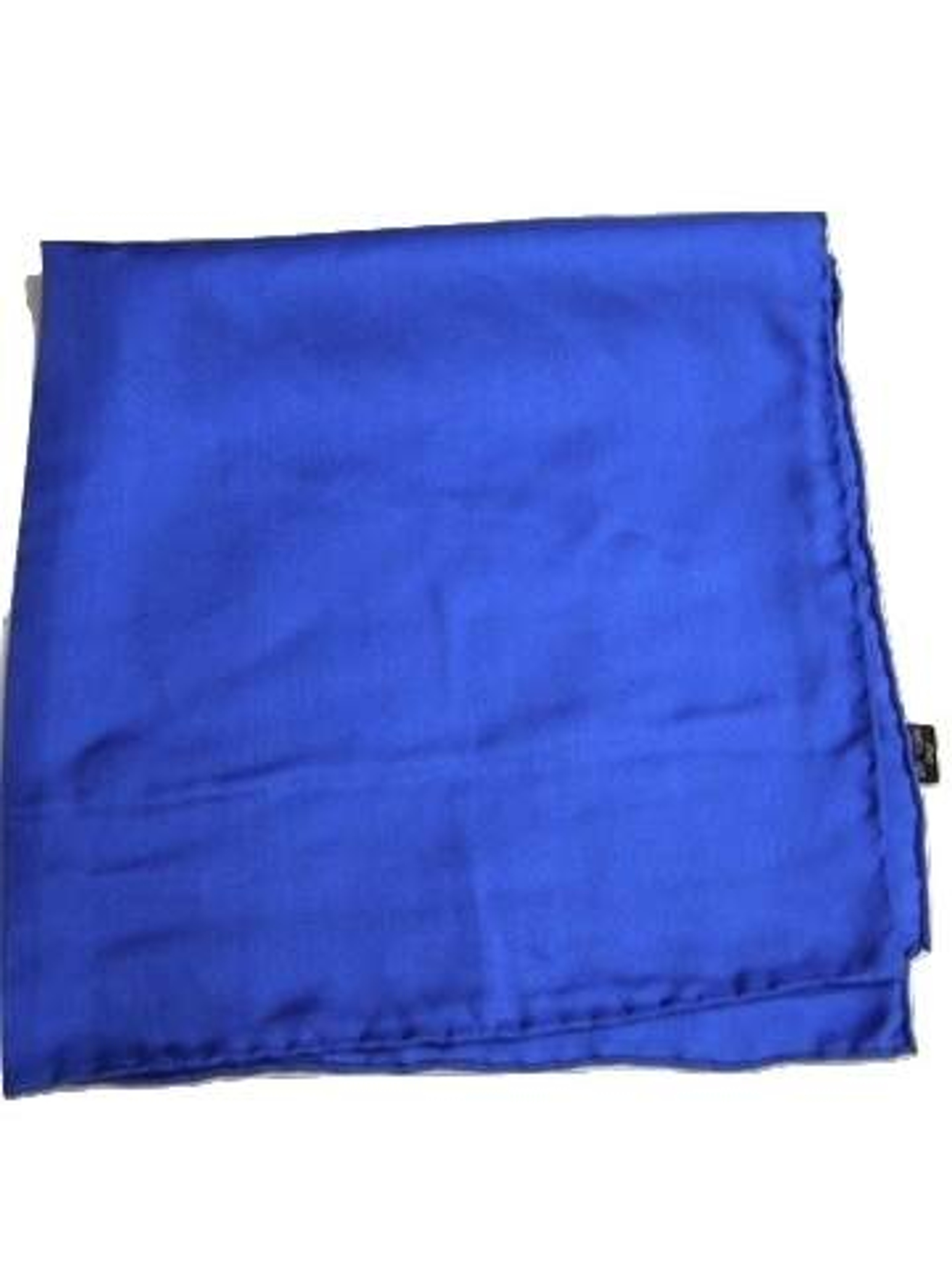 Men's Royal Blue Silk Handkerchief NEW - Tweedmans