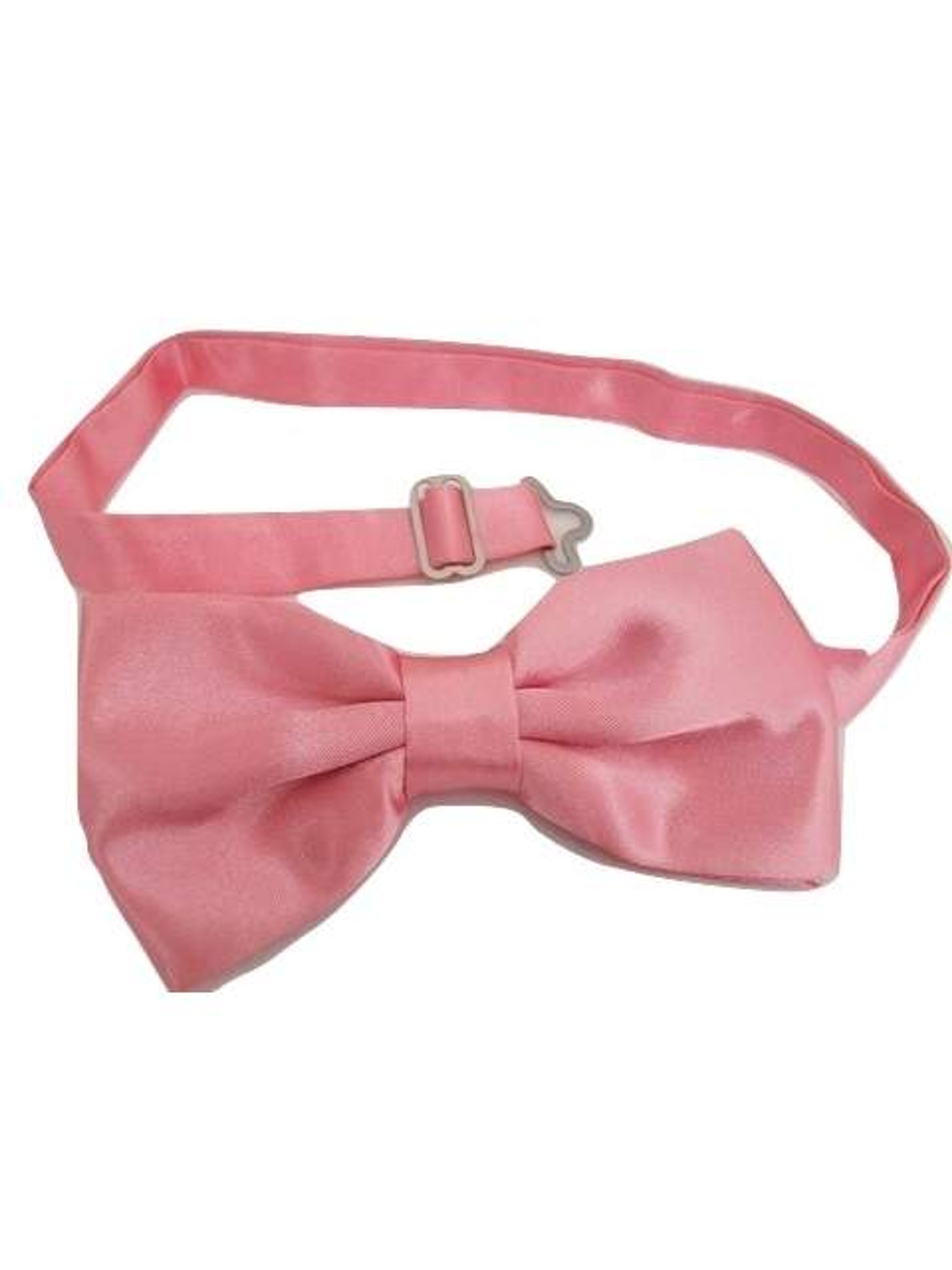 Men's Pink Bow Tie Satin NEW - Tweedmans
