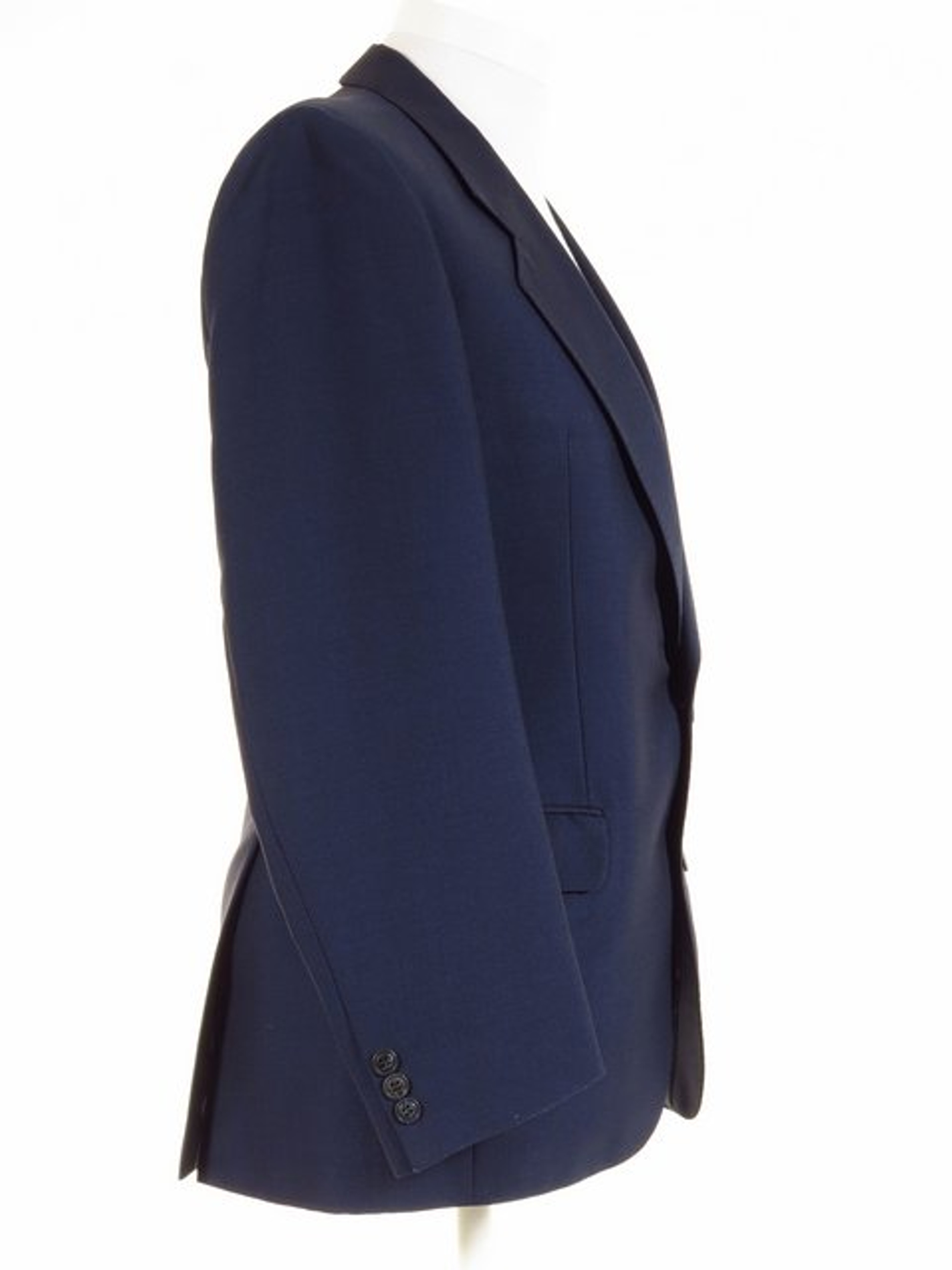 Blue Mohair Tonic Men's Lounge Suit Jacket Ex-Hire - Tweedmans