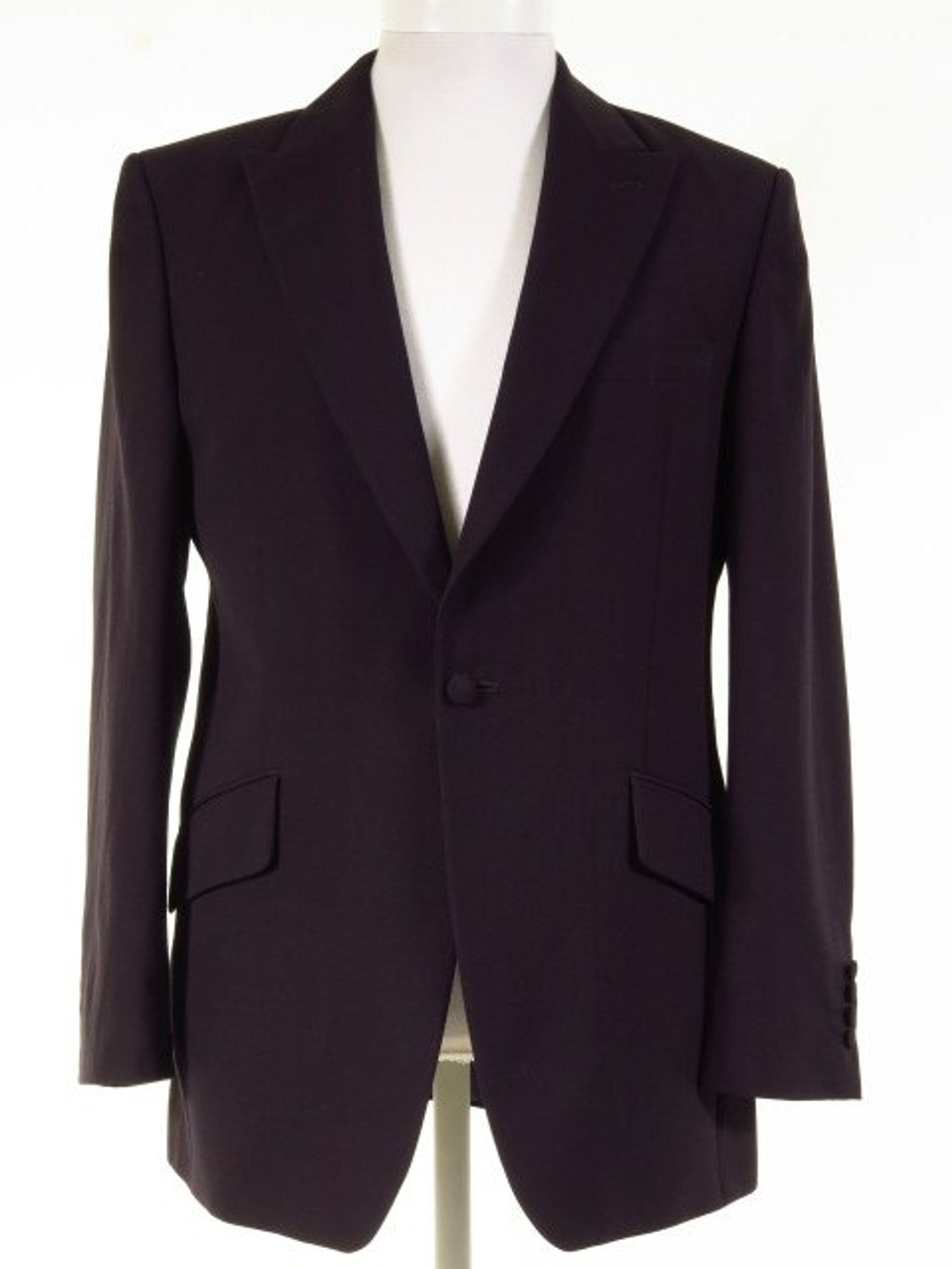 Dark Navy Blue Wilvorst Lightweight Wool Wedding Suit Jacket Ex-Hire ...