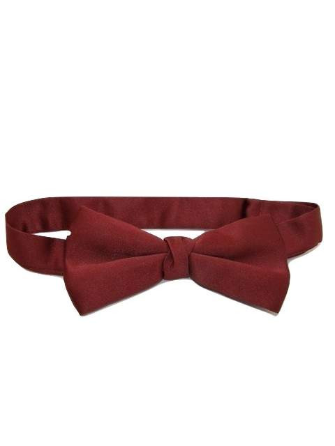 claret bow tie