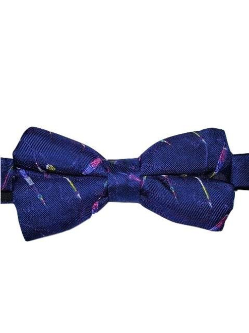 Fishing themed bow tie