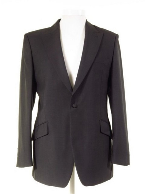 Dark Grey Slim Fit Suit Jacket 