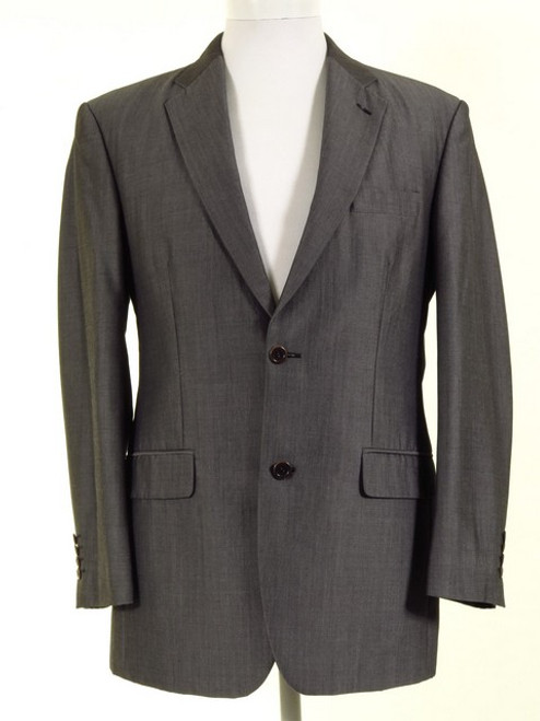 Silver Grey Mohair Suit Jacket Ex Hire