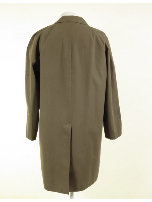 Vintage Khaki Rain Coat Mac Men's L / 44- Tweedmans