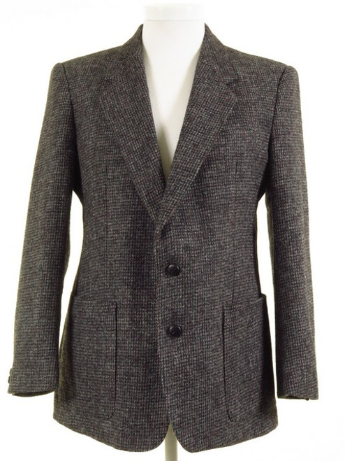 Vintage Patch Pocket Harris Tweed Jacket