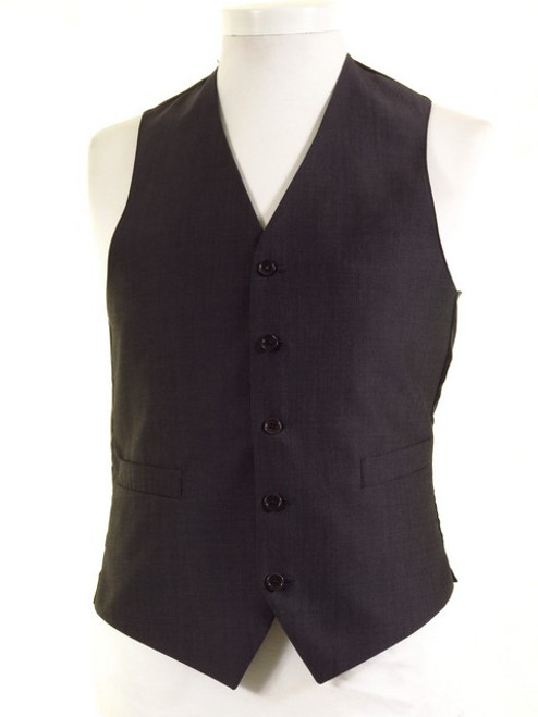 Charcoal Grey Mohair Morning Suit Waistcoat Ex Hire