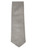 Slim grey leather tie