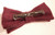 Dusty Pink Donegal Tweed Clip-On Bow Tie