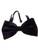 Navy blue big butterfly bow tie