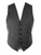 Grey Herringbone Waistcoat Wool Ex Hire