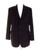 Calvin Klein Velvet Jacket Black Pinstripe