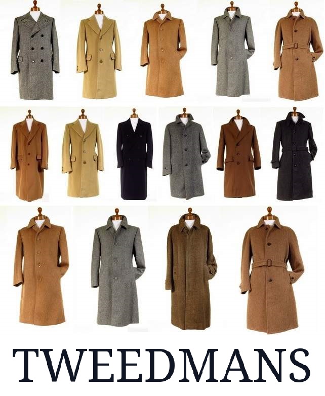15 Coat Styles For Men Autumn Winter Tweedmans