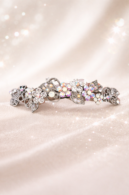 Aurora Vine Crystal Barrette