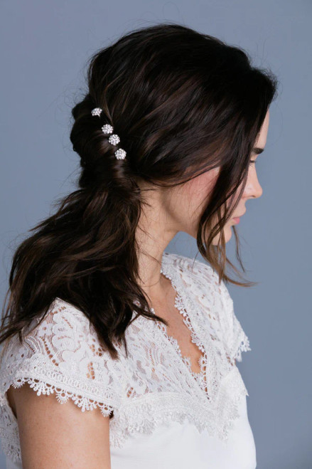 CRYSTAL CLUSTER BUN STICK