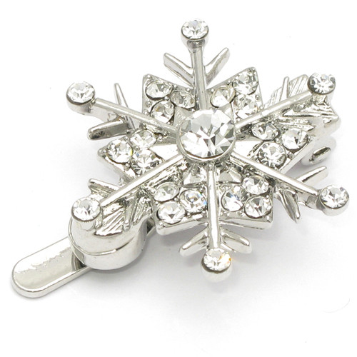 Snowflake Magnetic Barrette