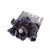 Elaborate Crystal Flower Comb