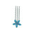 CRYSTAL FLOWER MINI COMB