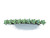 CURVED CRYSTAL FLOWER BARRETTE