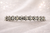 Éclat Classic Crystal Barrette, black/grey