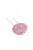 Lumière Oval Crystal Hair Stick, light pink