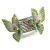 PAIR OF SWAROVSKI CRYSTAL BUTTERFLY HAIR COMBS