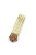 Crystal Halo Mini Hair Comb in champagne on a gold-tone comb