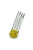 Crystal Halo Mini Hair Comb in yellow
