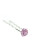Crystal Dot Mini Hair Stick in lilac